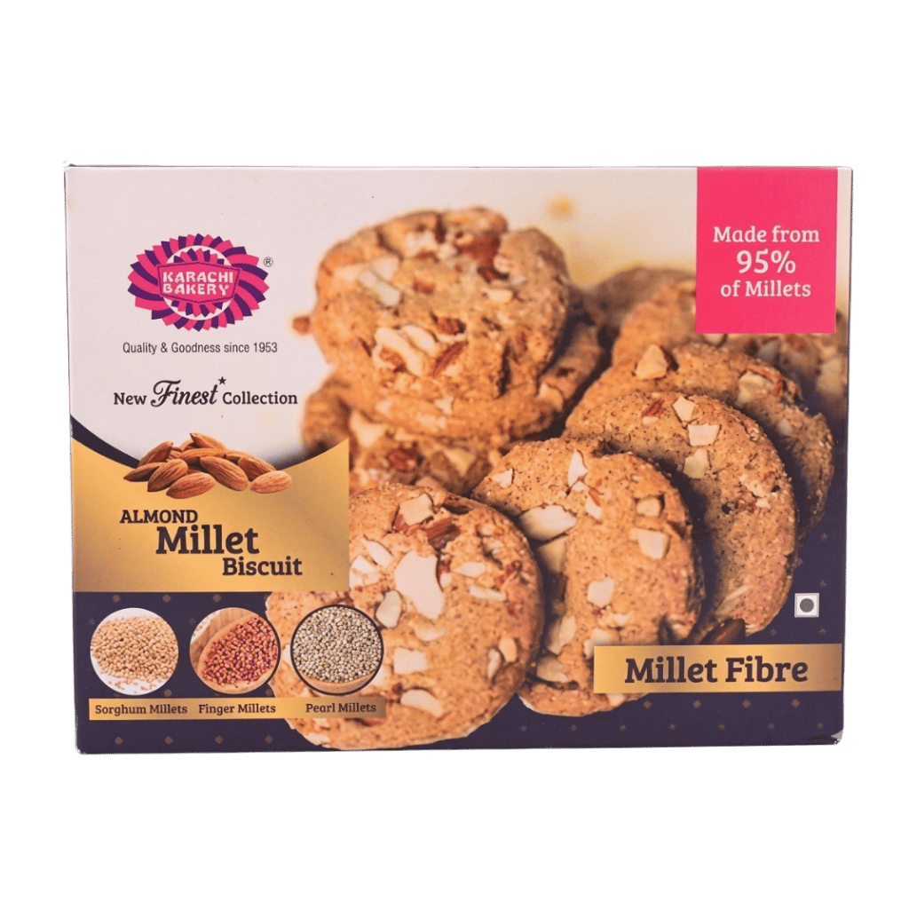 Karachi Bakery Almond Millet Biscuit 500 g buy online USA - 1